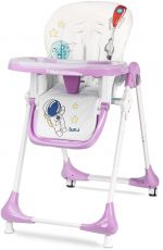 Детский стульчик для кормления Caretero Luna Lavenda (5903076301857)